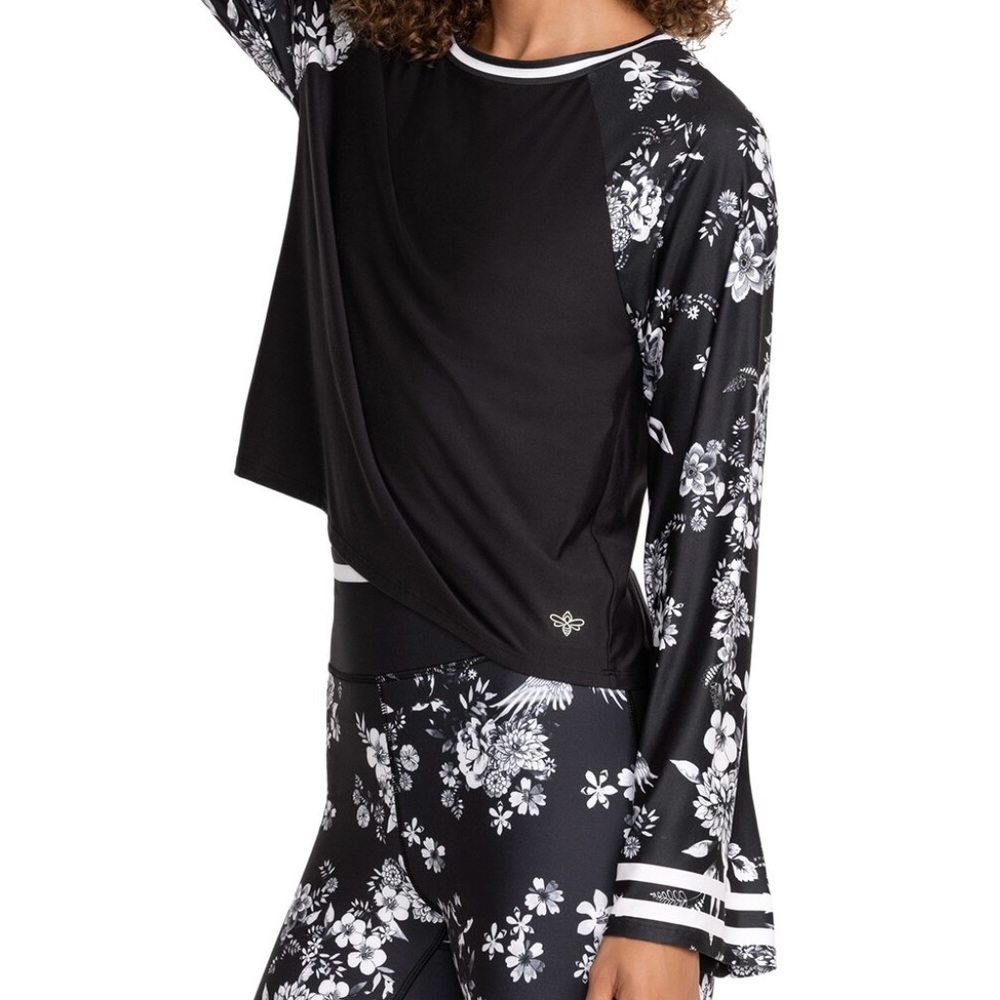Johnny Was Bee Active Kimono Sleeve Swing Tee
